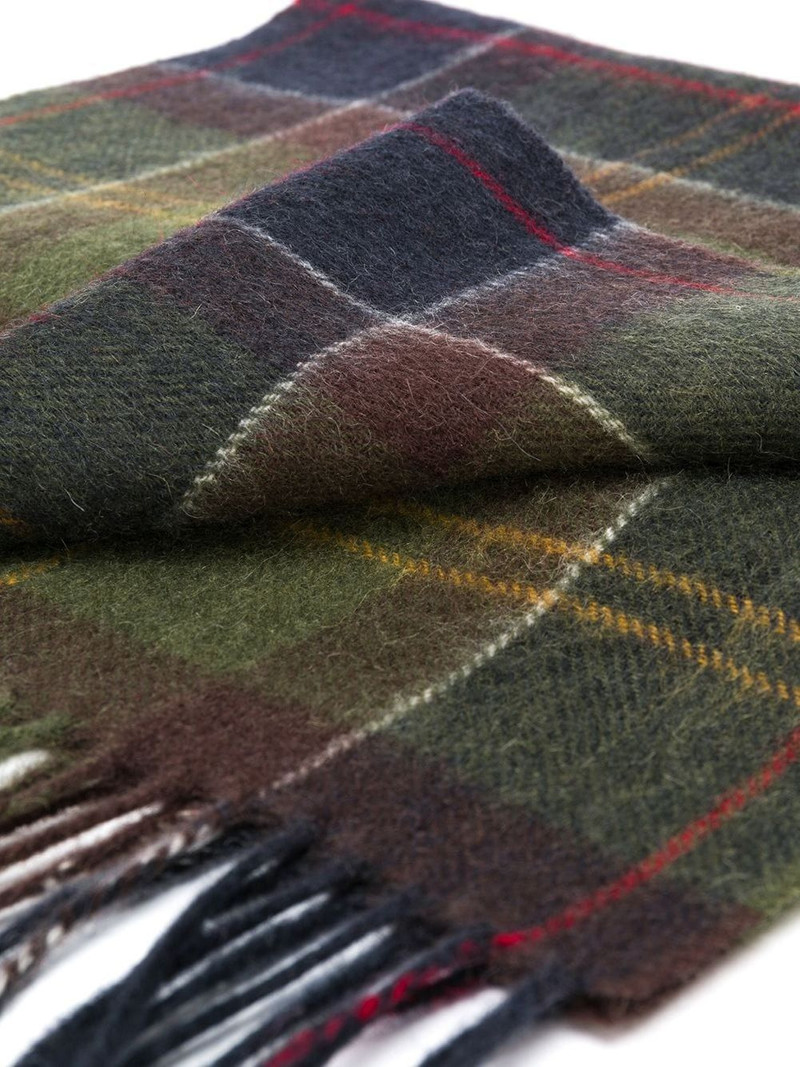 Barbour tartan scarf outlook