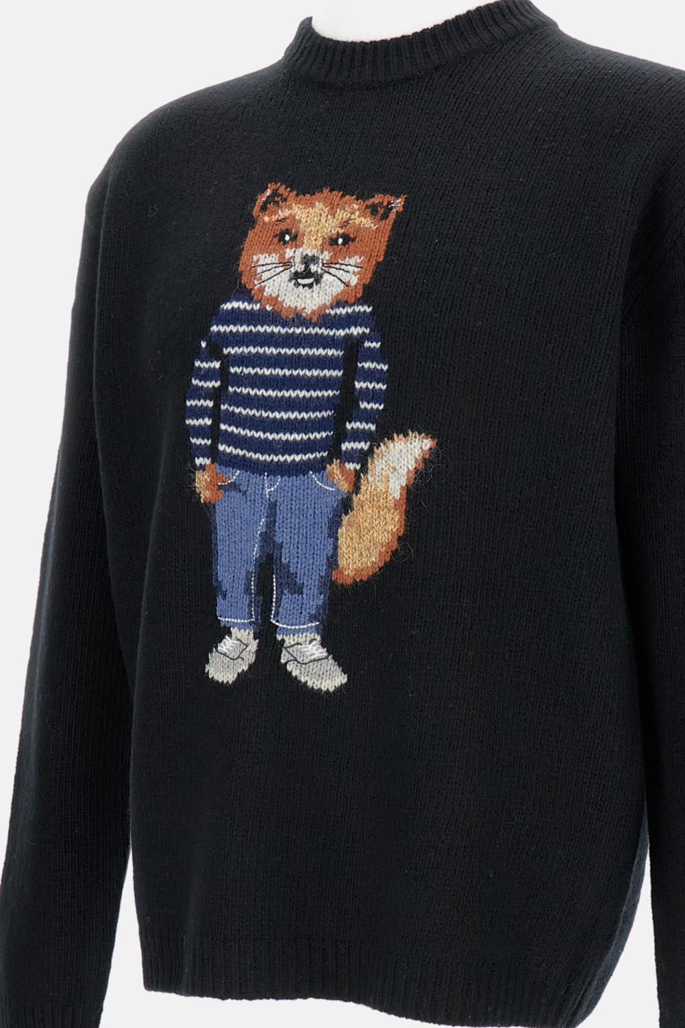 FOX HEAD SWEATER - 3