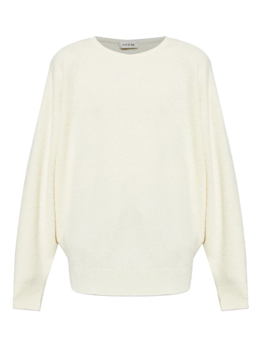 wool-blend crew-neck sweater - 1