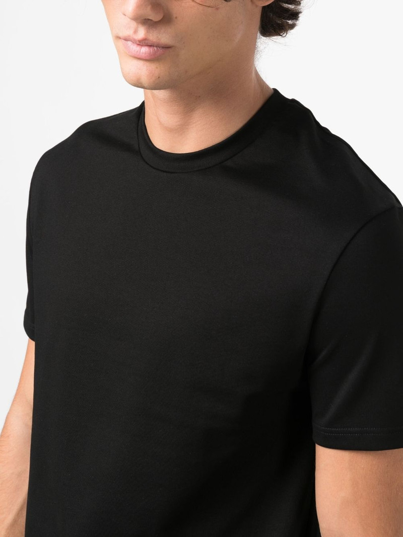 logo-plaque jersey-knit T-shirt 5