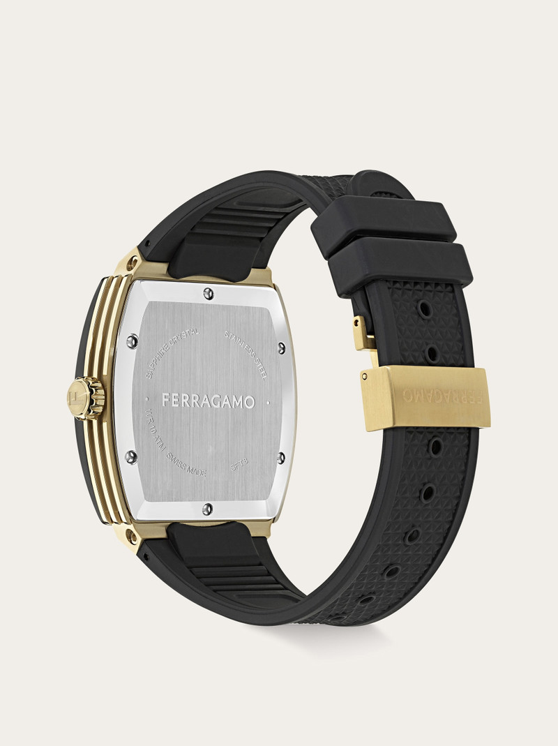 FERRAGAMO F80 Tonneau 3H Watch outlook