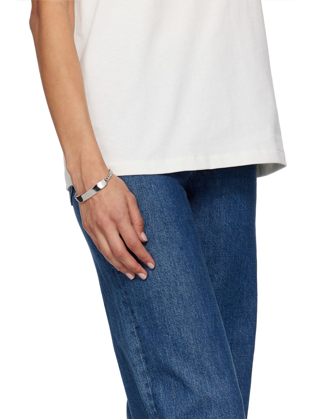 Silver Darwin Curb Chain Bracelet - 3