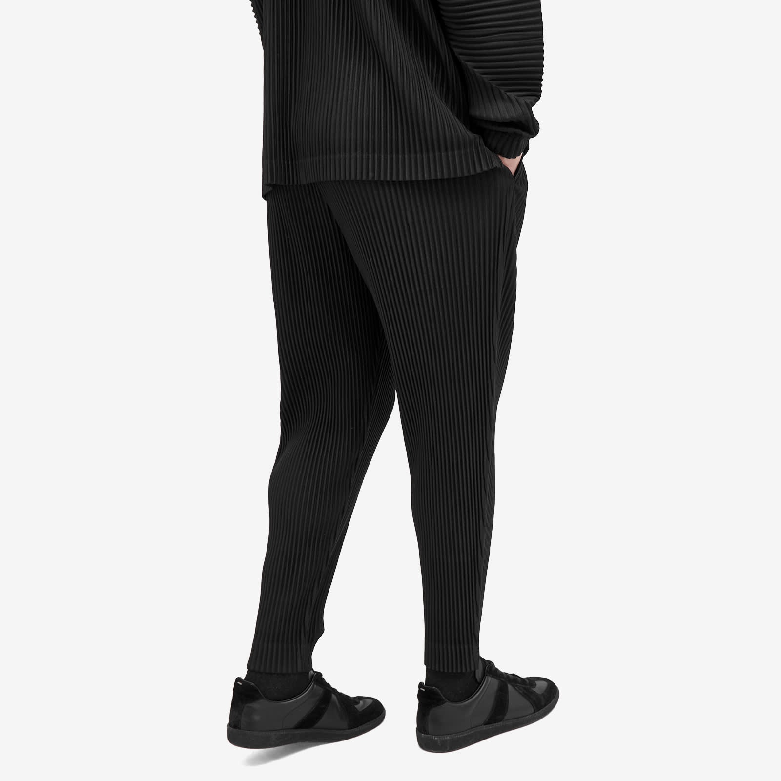 Homme Plissé Issey Miyake Pleated Tapered Trousers - 3