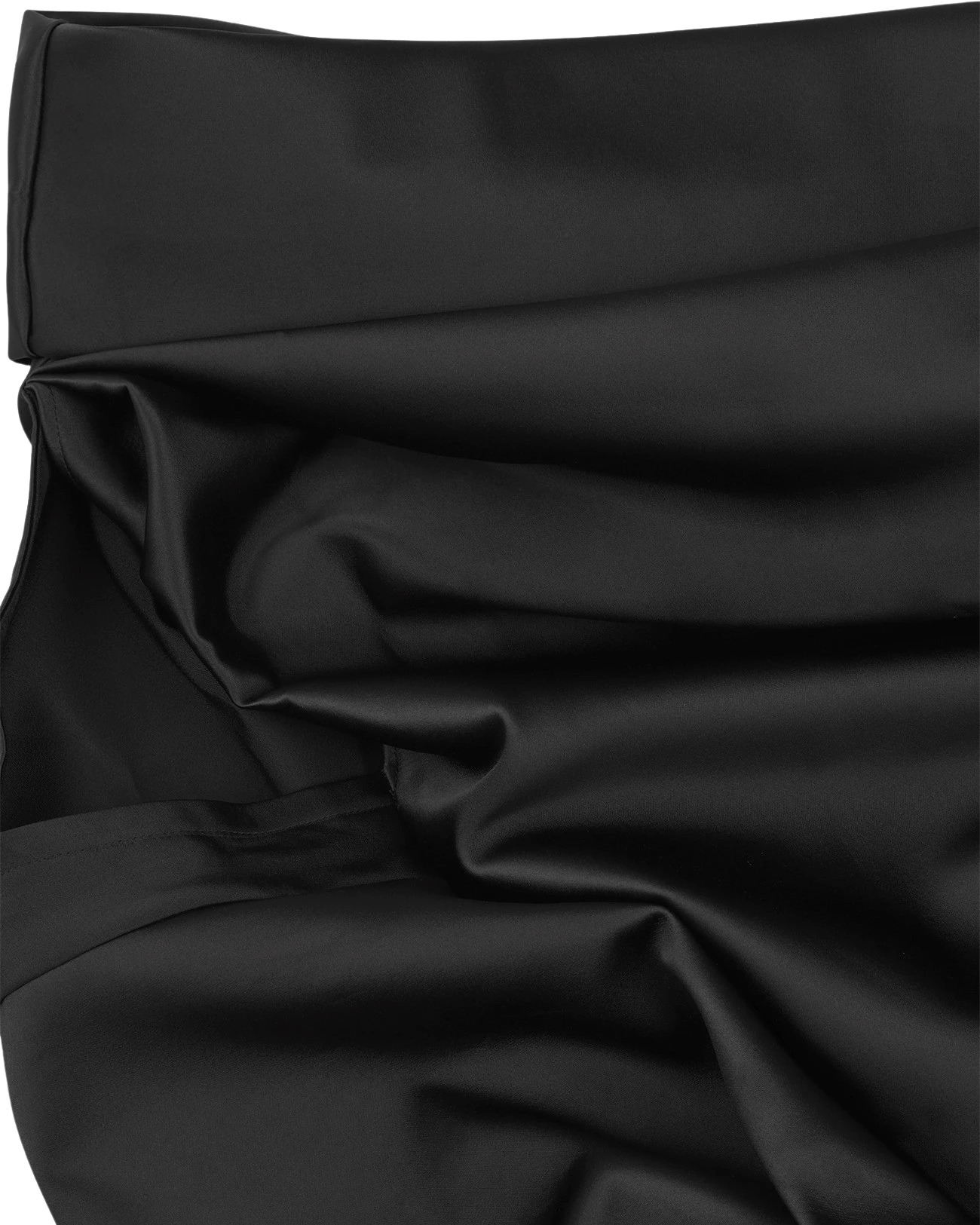 MOULDED TOP BLACK SATEEN - 6