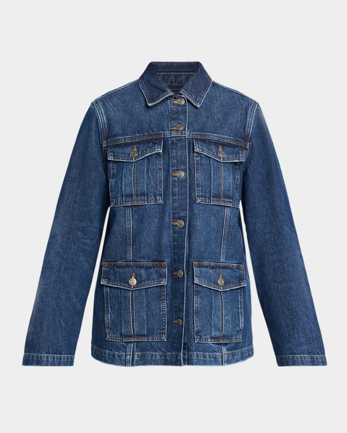 The Denim Utility Jacket - 1