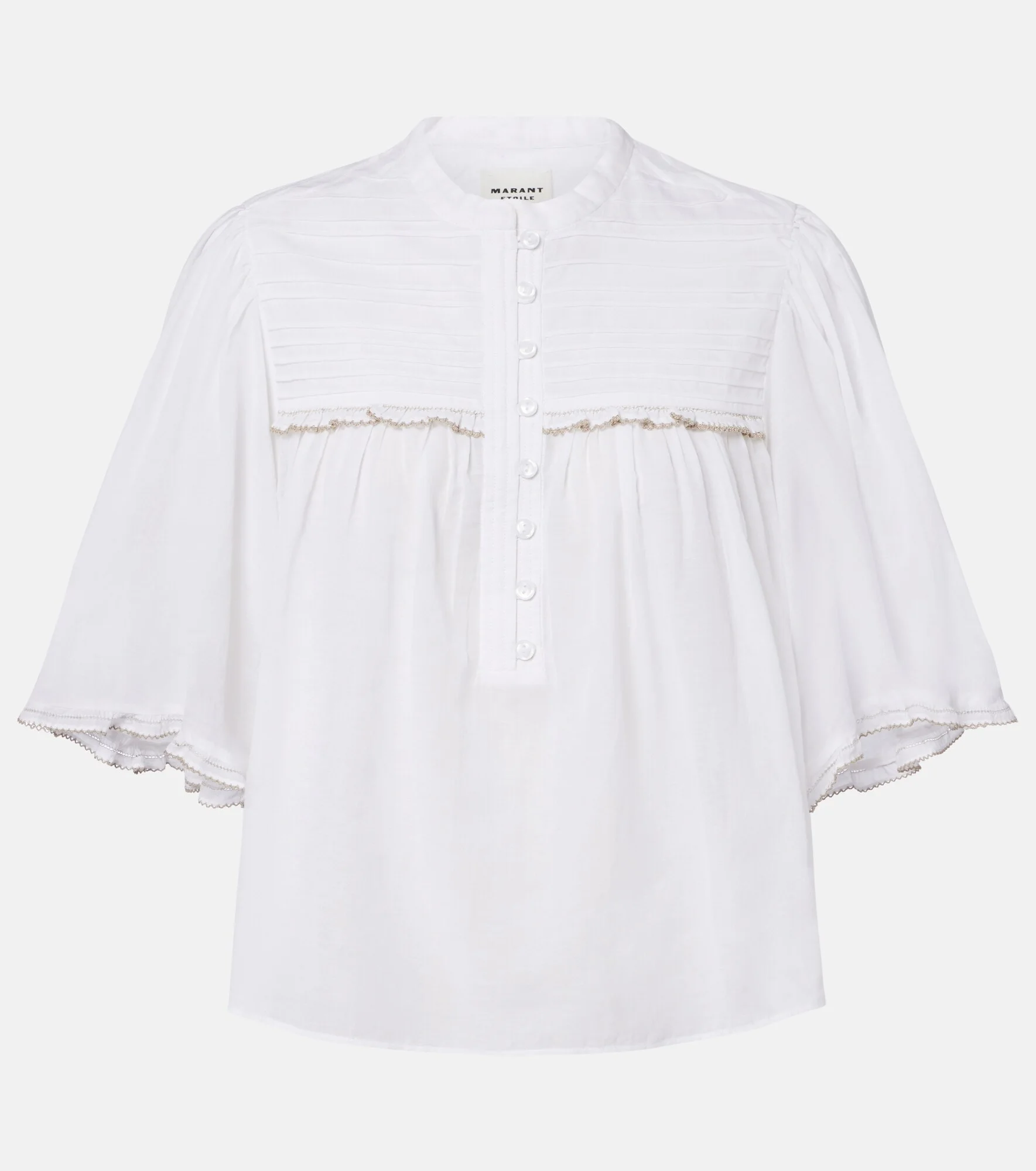 Douna cotton-blend blouse - 1