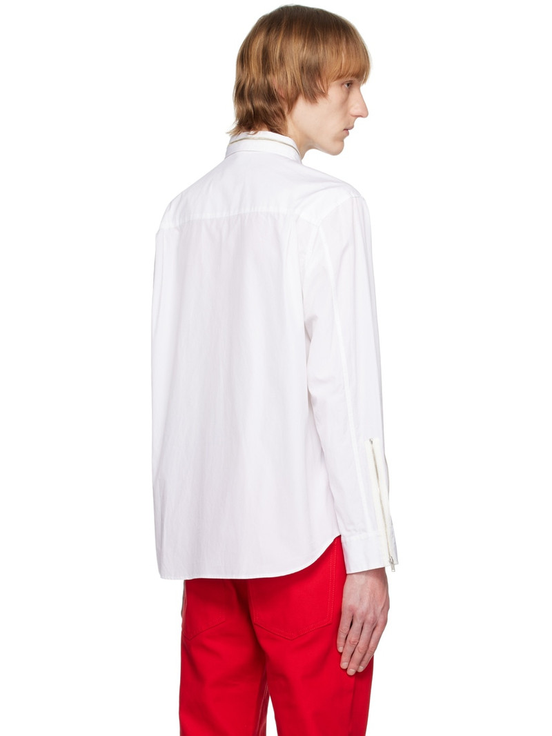 White Zip Shirt 3