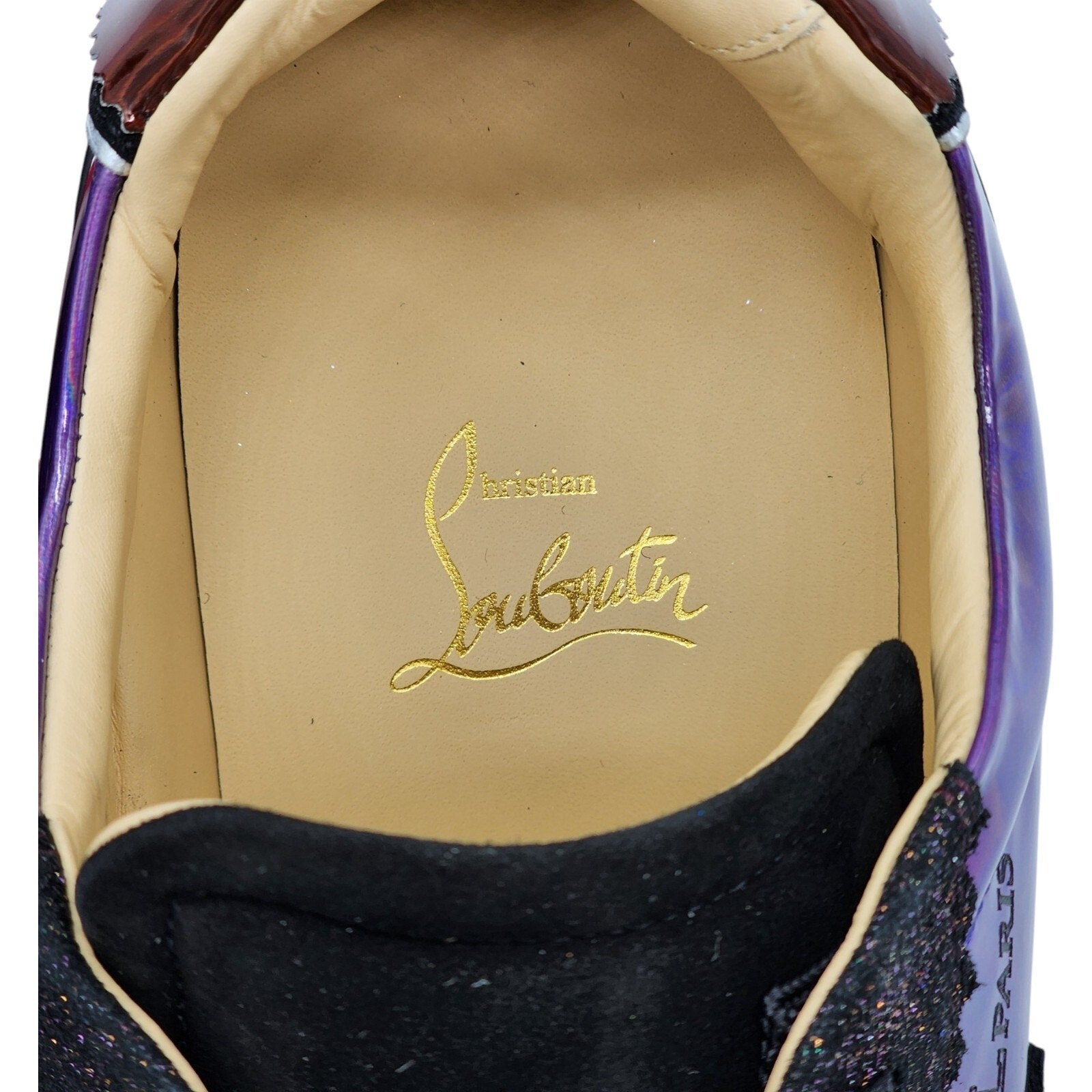 Christian Louboutin Loubishark Glitter Iridescent Sneakers EU 44 US 11 - 6