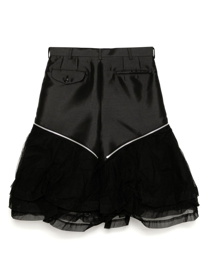 Comme des Garçons Homme Plus panelled shorts outlook