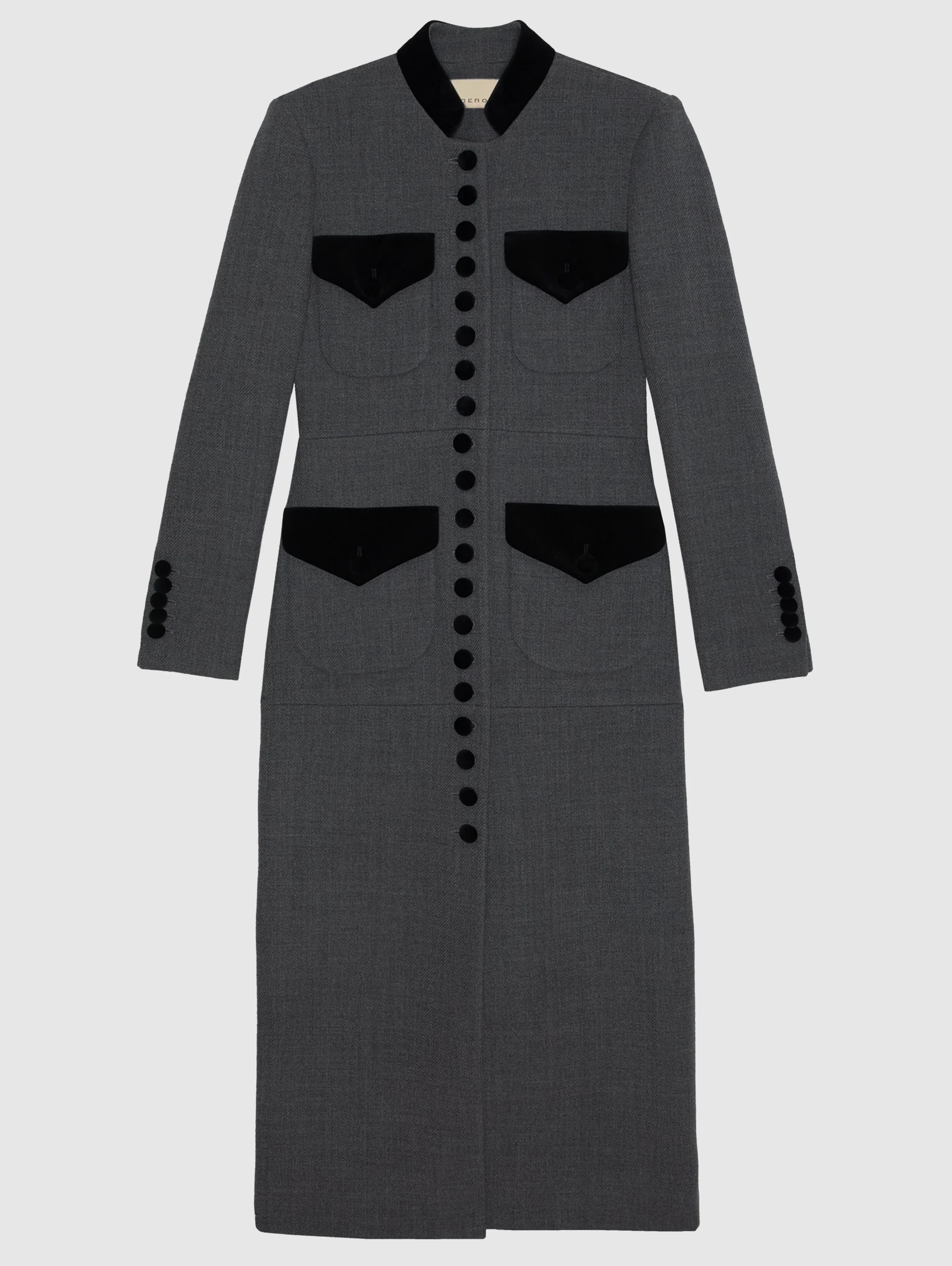 GREY IMPERIAL COAT - 1