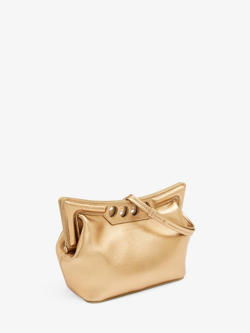 Women's The Mini Peak Bag in Gold 3