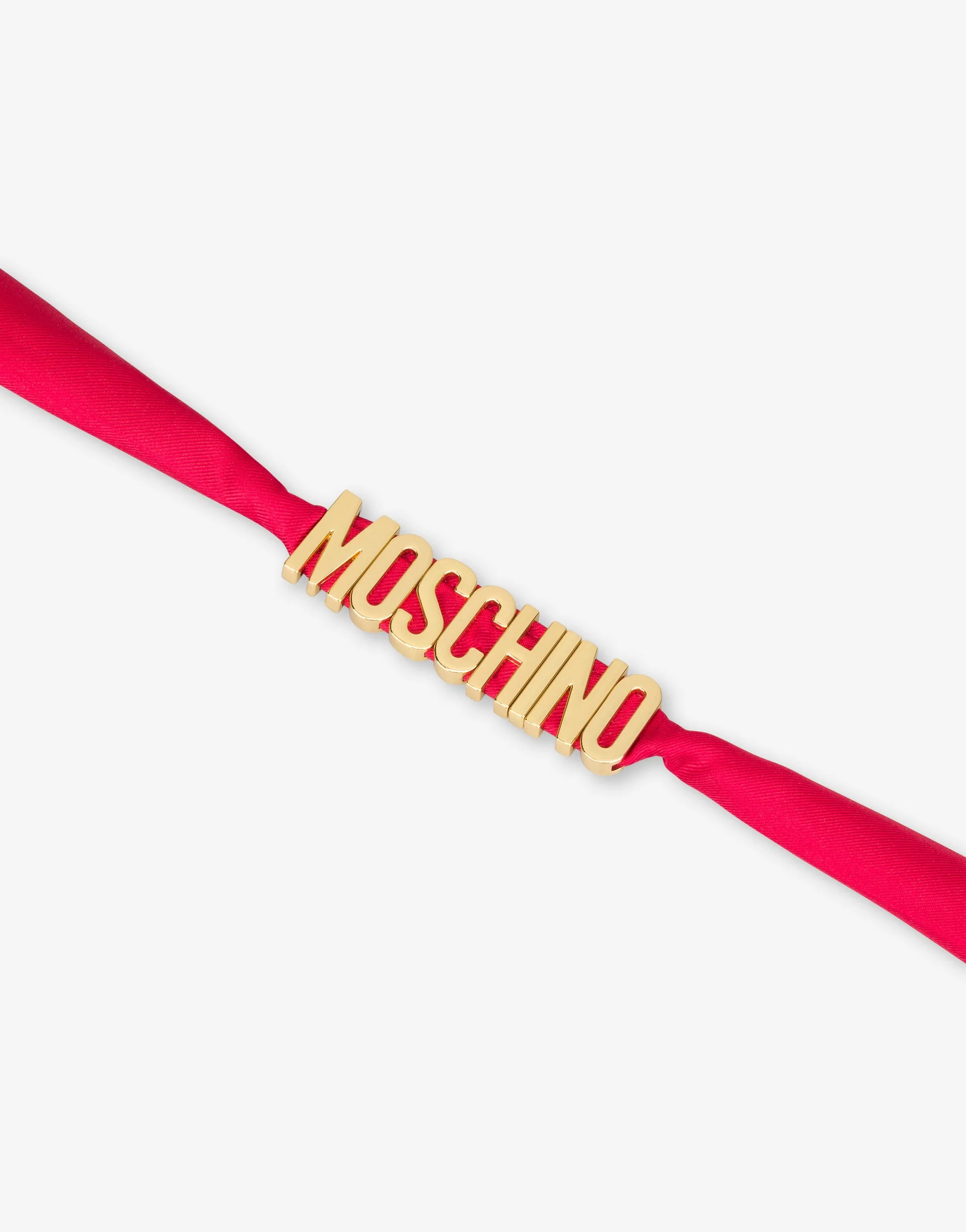LETTERING LOGO SMALL SILK SCARF - 1