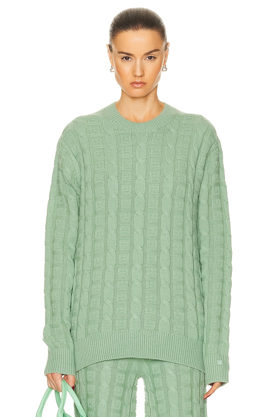 Face Knit Pullover Sweater - 1