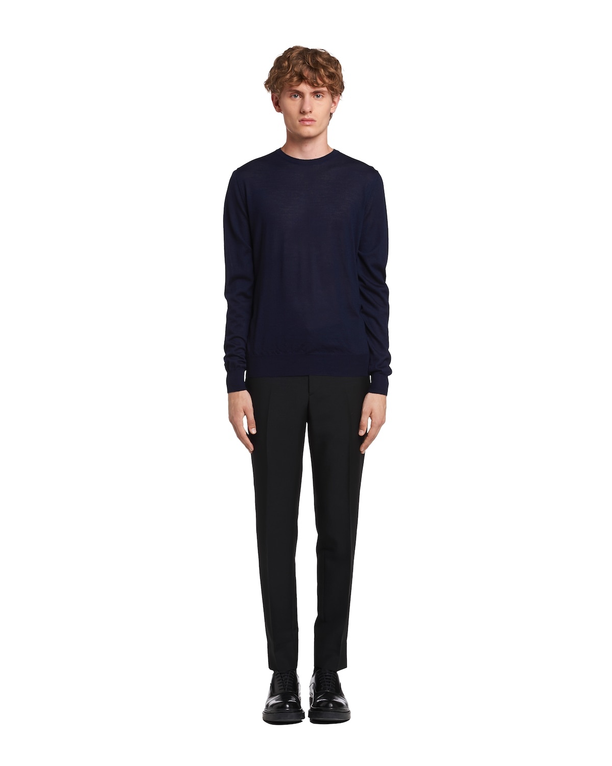 Soft Cashmere Crew-Neck Sweater - 2