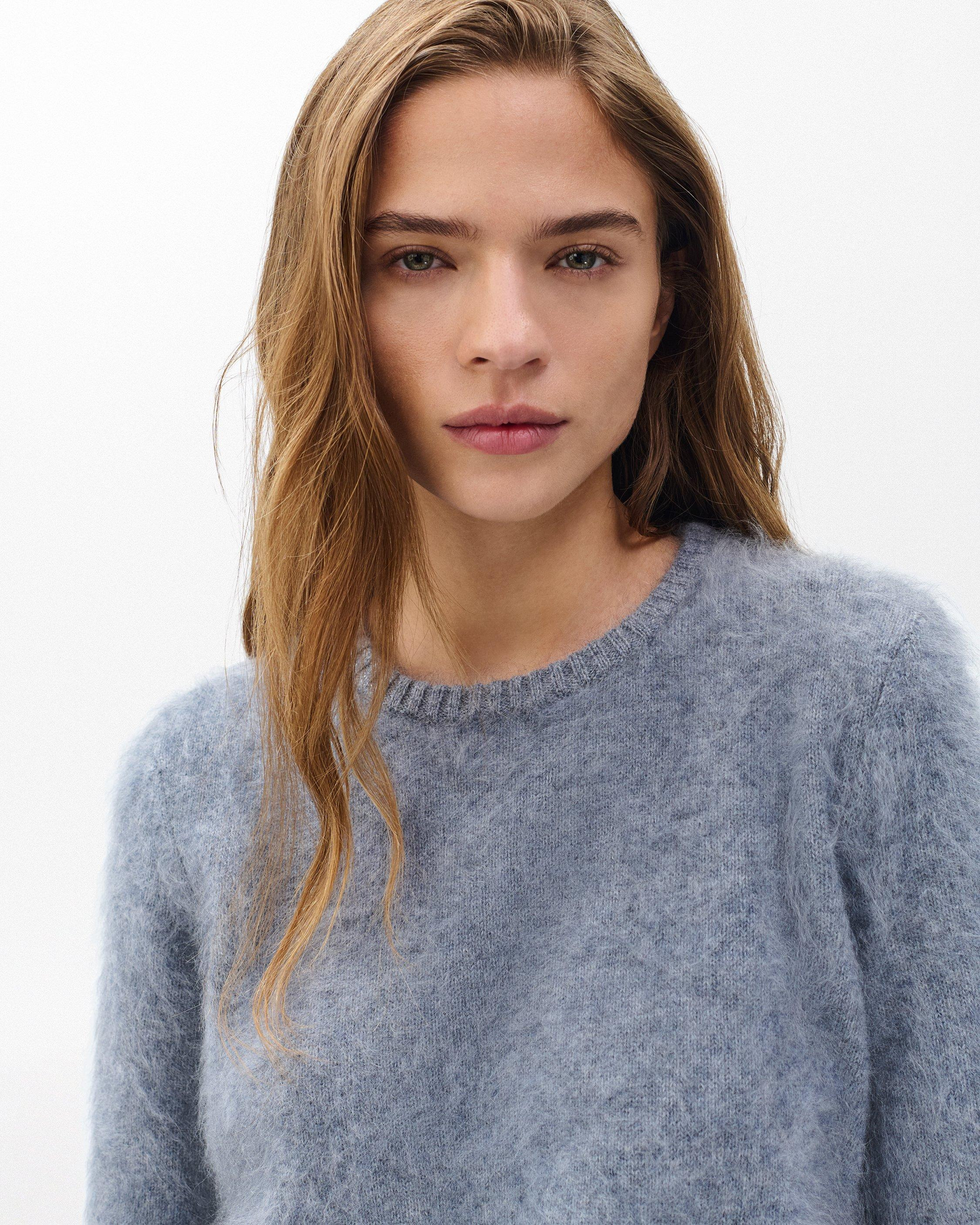 Jada Brushed Short-Sleeve Crewneck - 5