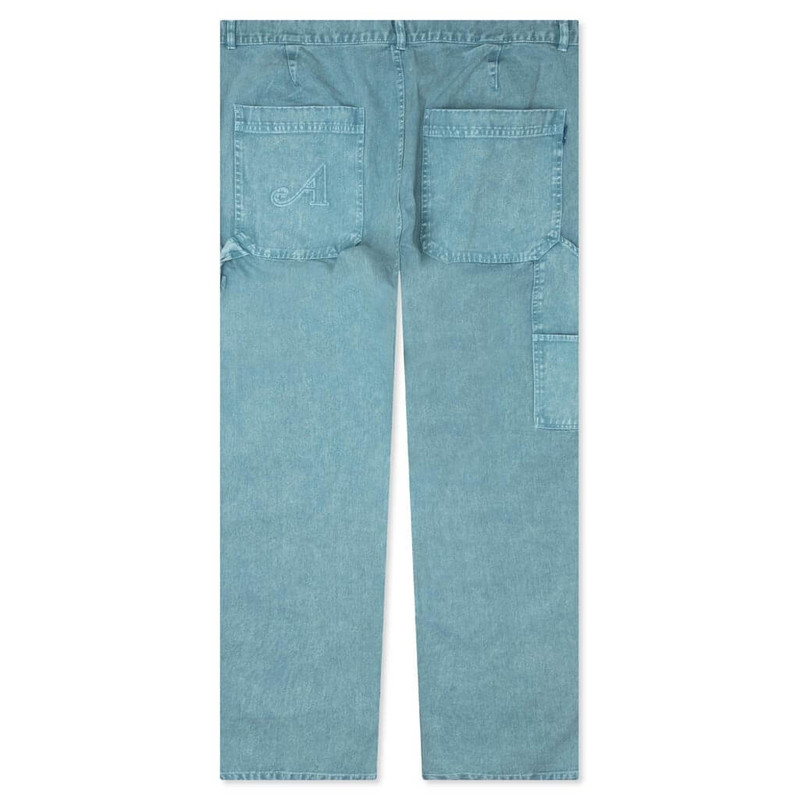 AWAKE NY WASHED COTTON WORK PANT - SLATE BLUE outlook