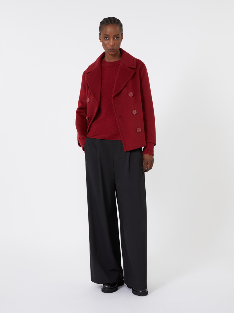 'S Max Mara DAMASCO Wool and cashmere crew-neck sweater outlook
