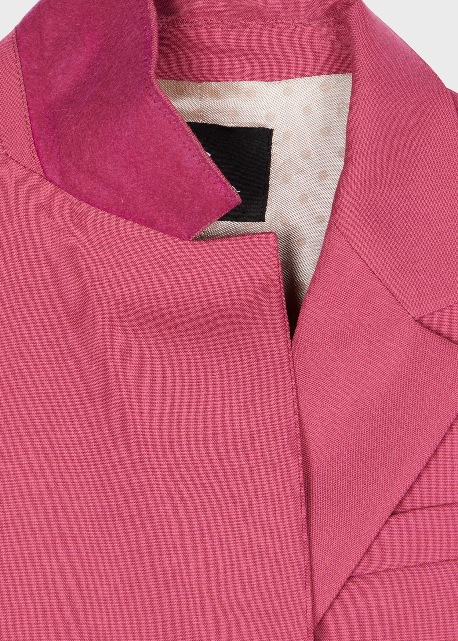 Women's Mauve Wool Blazer - 2