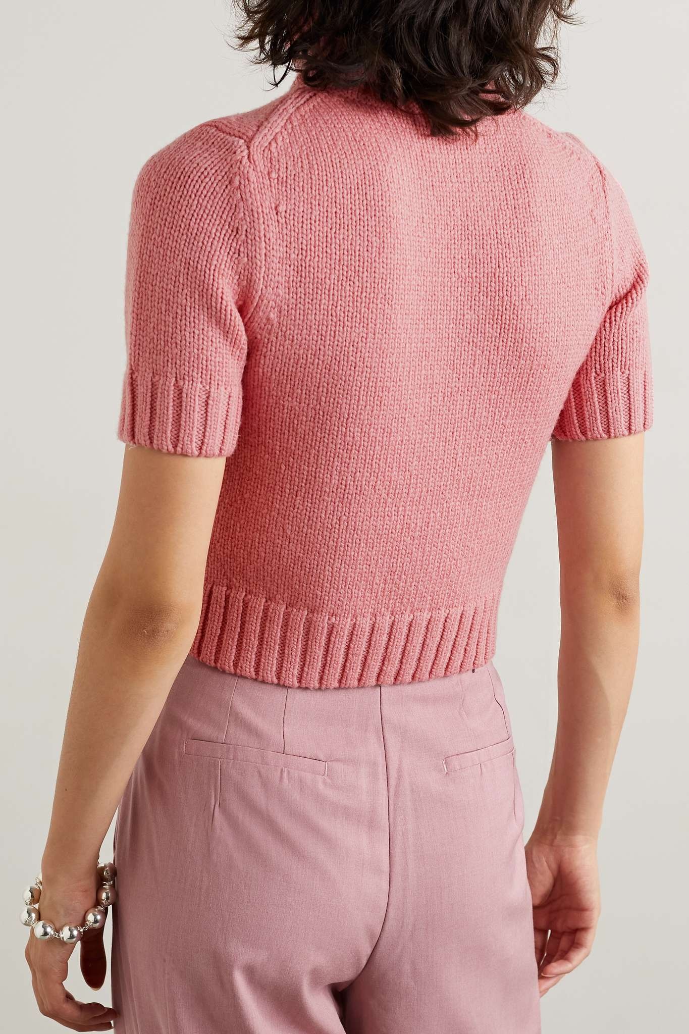 Wool-blend turtleneck sweater - 3