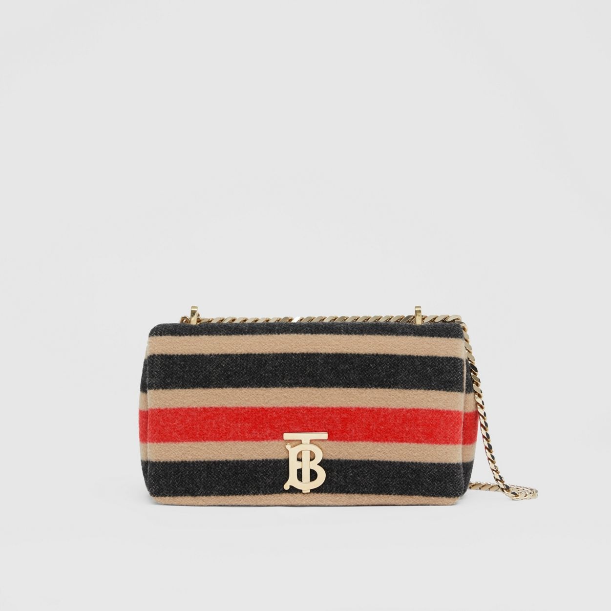 Small Striped Wool Lola Bag - 1