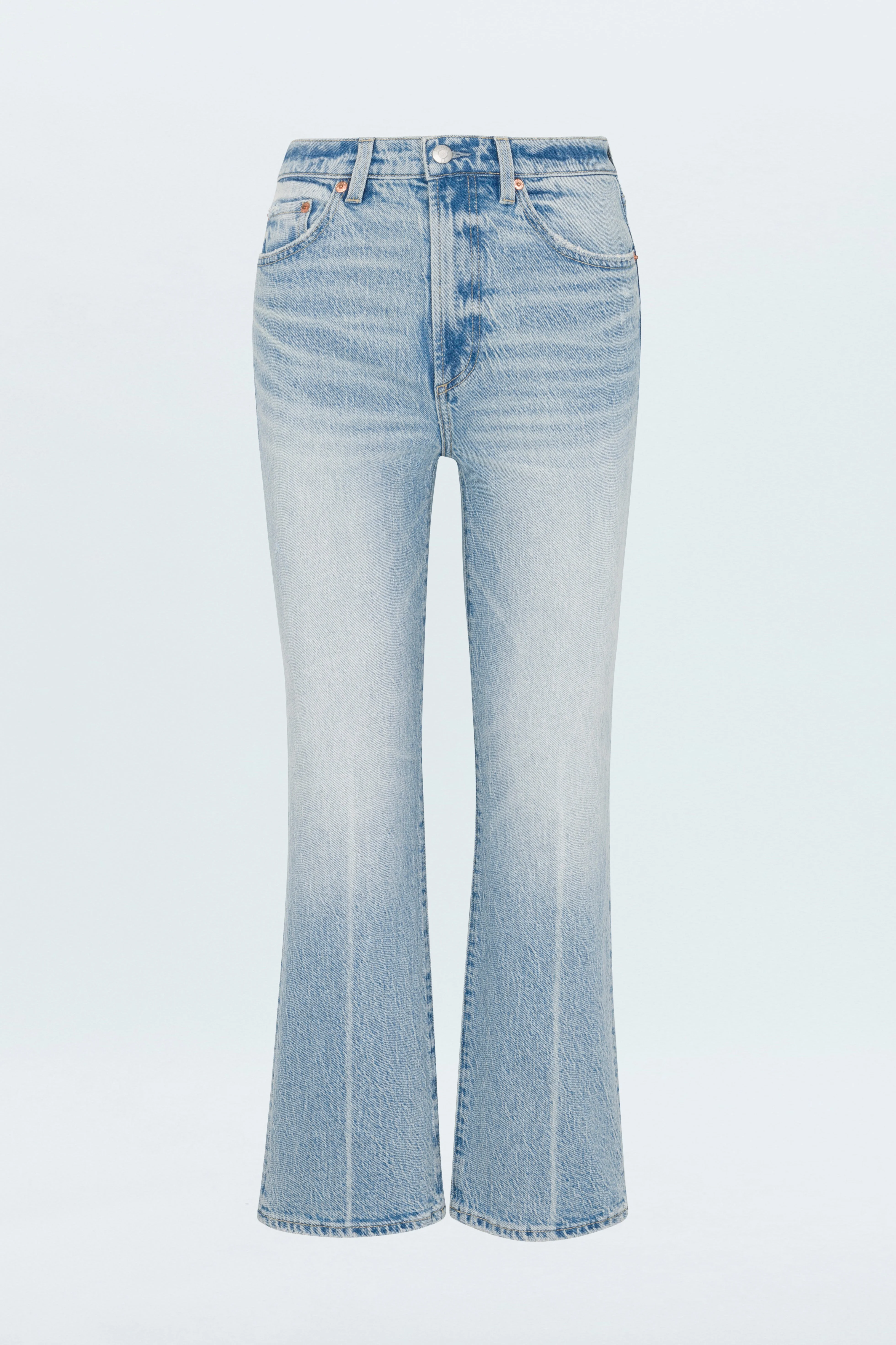 ALLY HIGH RISE ANKLE BOOT JEAN - HIGH TIDE - 1