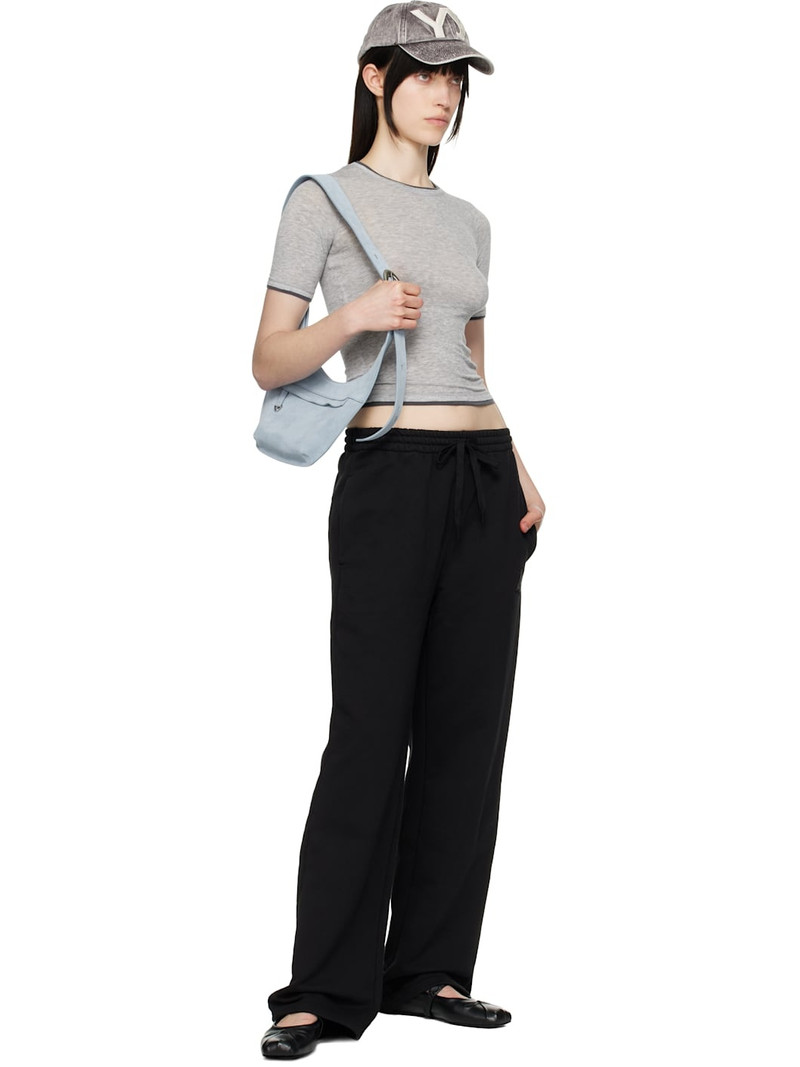 OPEN YY Black Classic Lounge Pants outlook