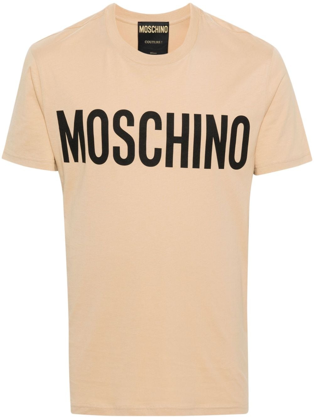logo-print cotton T-shirt - 1
