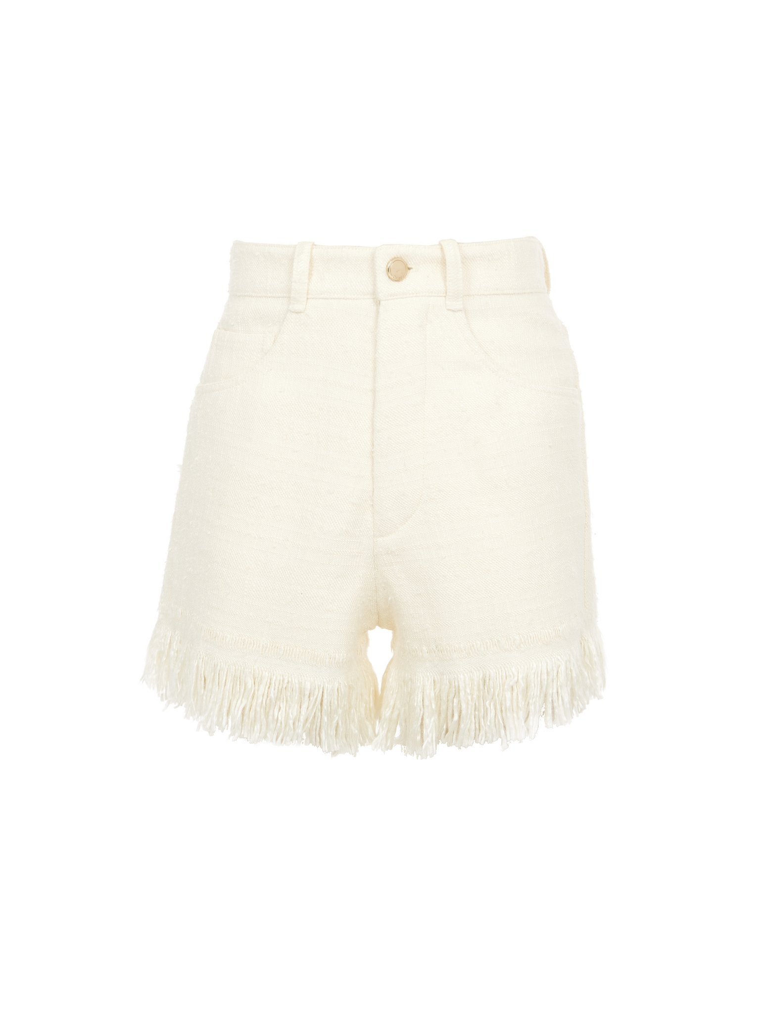 FRINGED MINI SHORTS - 1