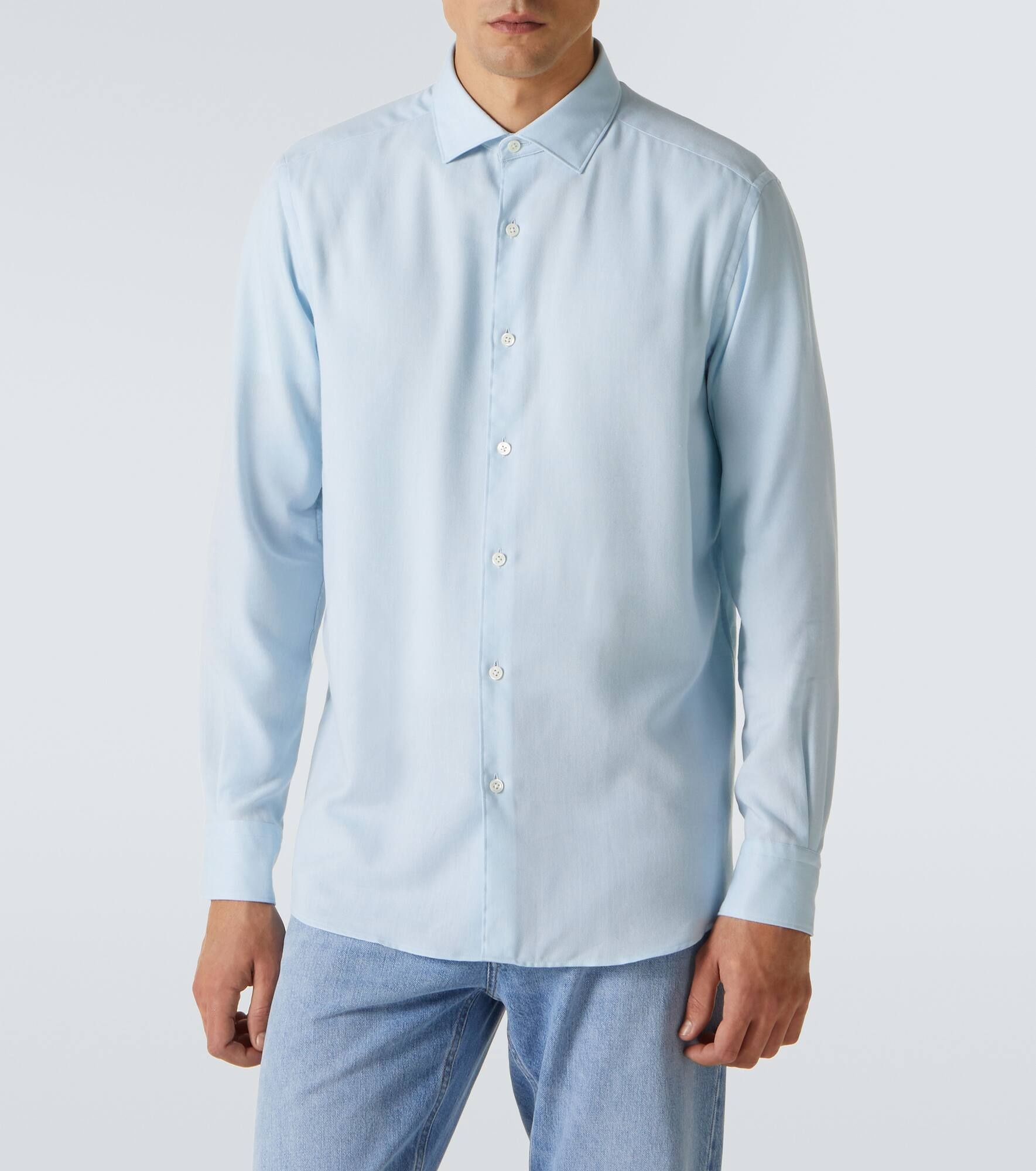 Cotton and cashmere shirt - 3