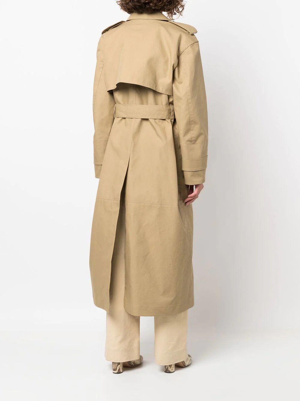 oversized trench coat - 4