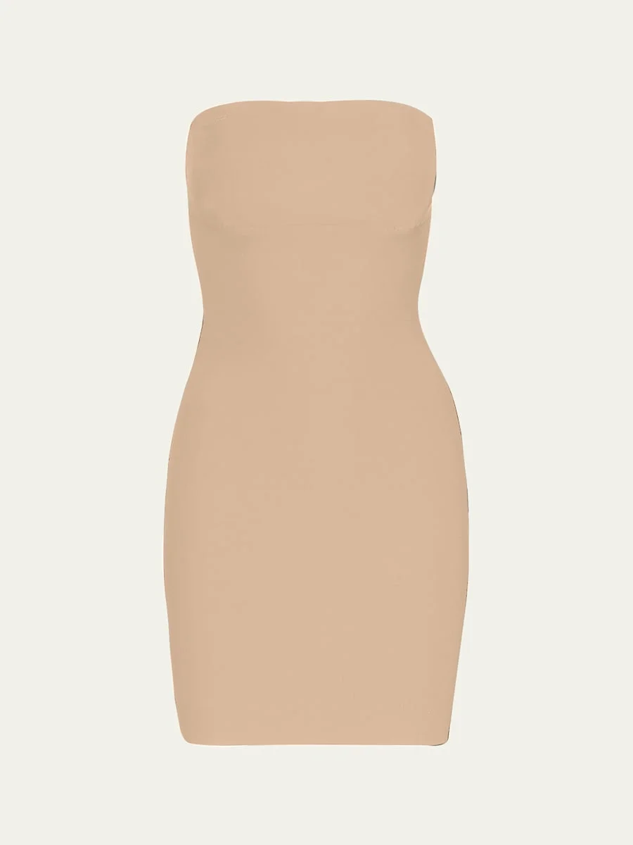 Two-Faced Tech Strapless Control Shapewear Slip - 1