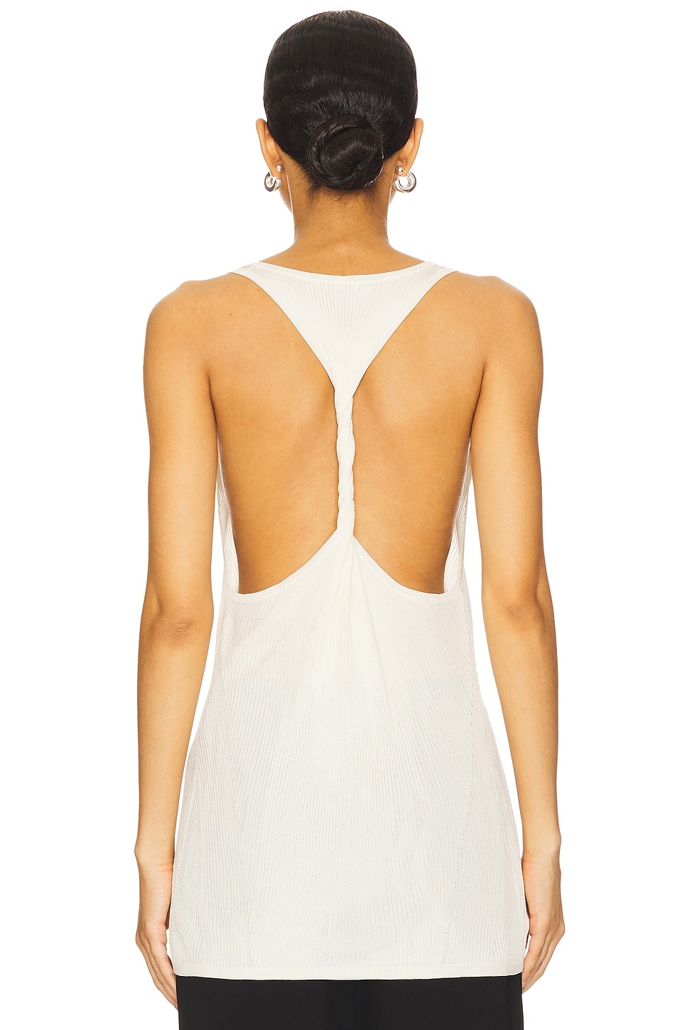 Rib Twist Tank Top - 4