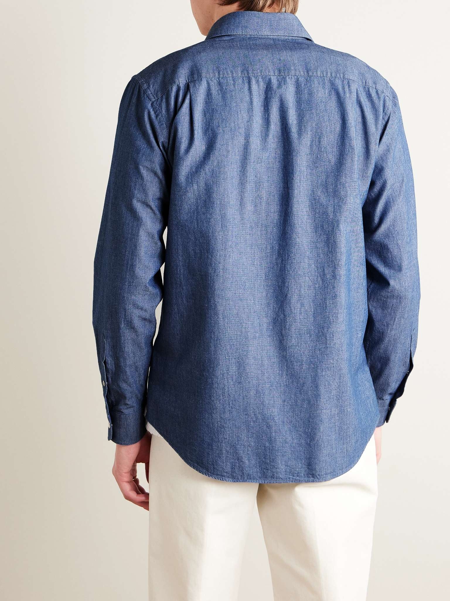 Thomas Cotton-Chambray Shirt - 3