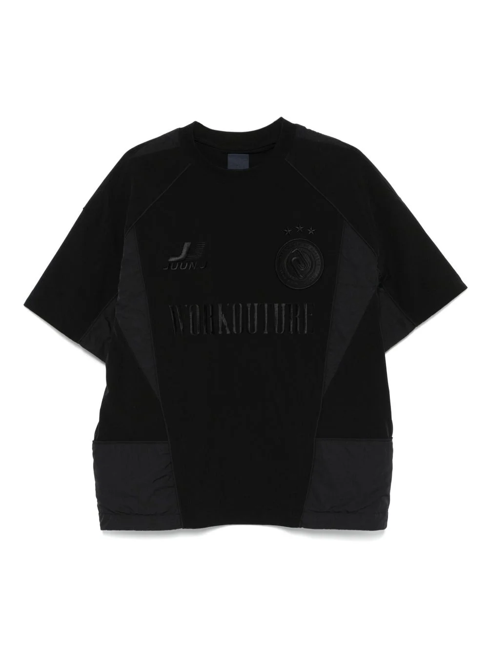 logo-embellished T-shirt - 1