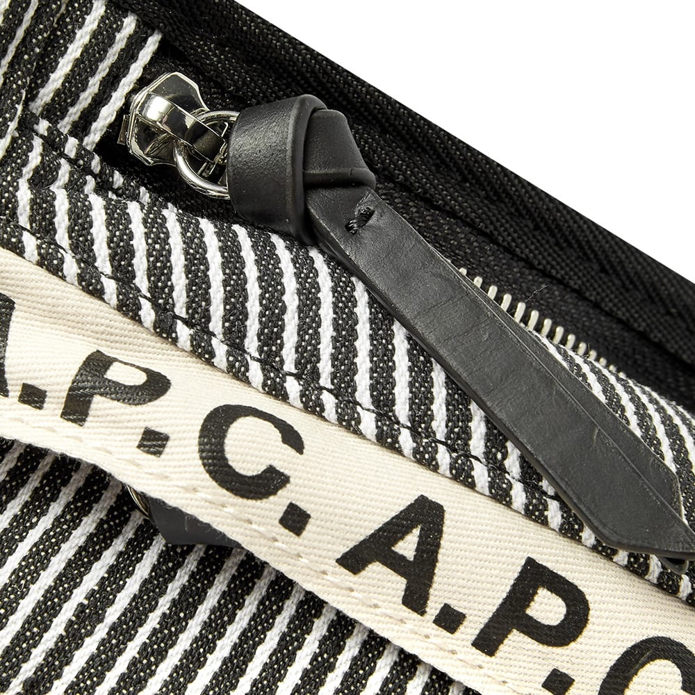 A.P.C. Taped Logo Stripe Waist Bag - 3