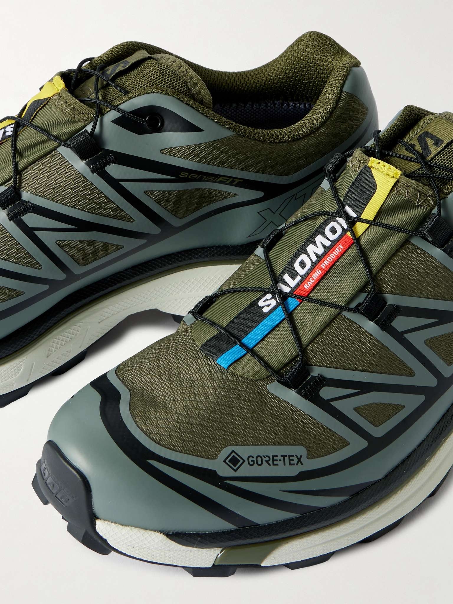 XT-6 Rubber-Trimmed GORE-TEX Mesh Sneakers - 5