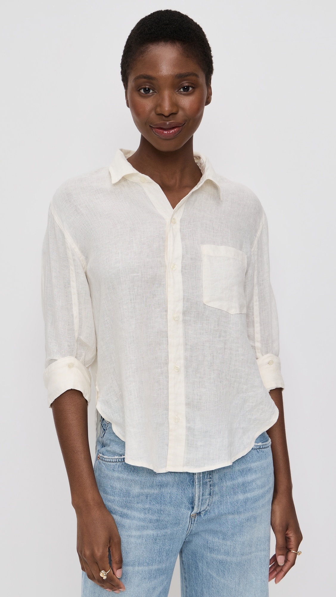 Kayla Shrunken Shirt - 6