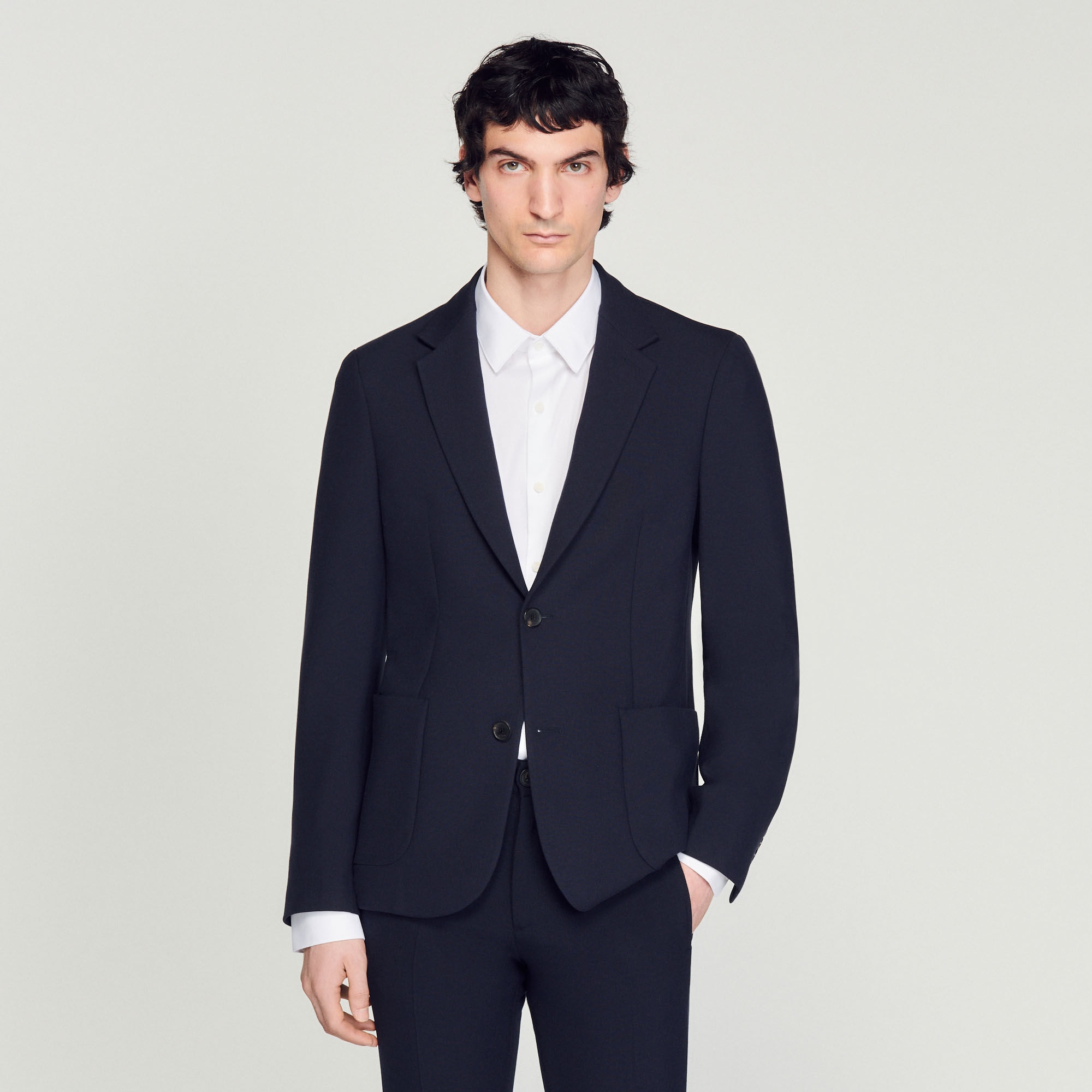 UNSTRUCTURED SUIT JACKET - 4