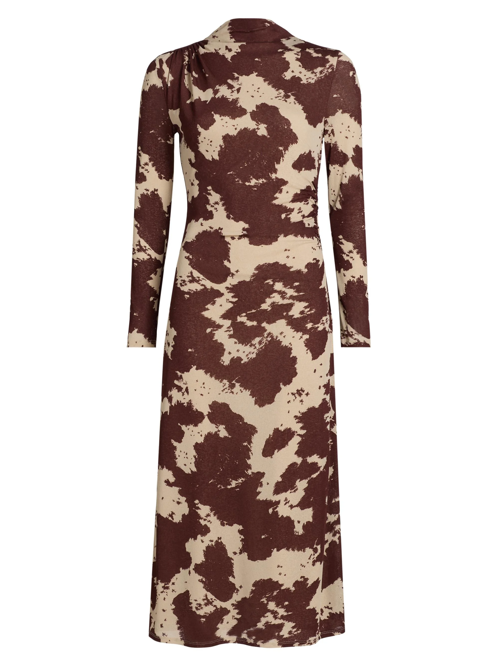 Women's Margaret Cow-Printed Knit Midi-Dress - Cowgirl - 1