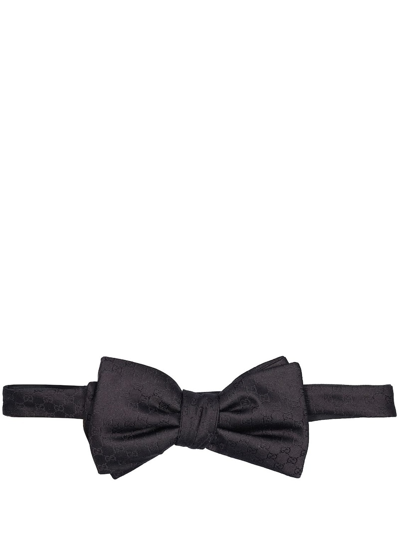GG silk bow tie - 1