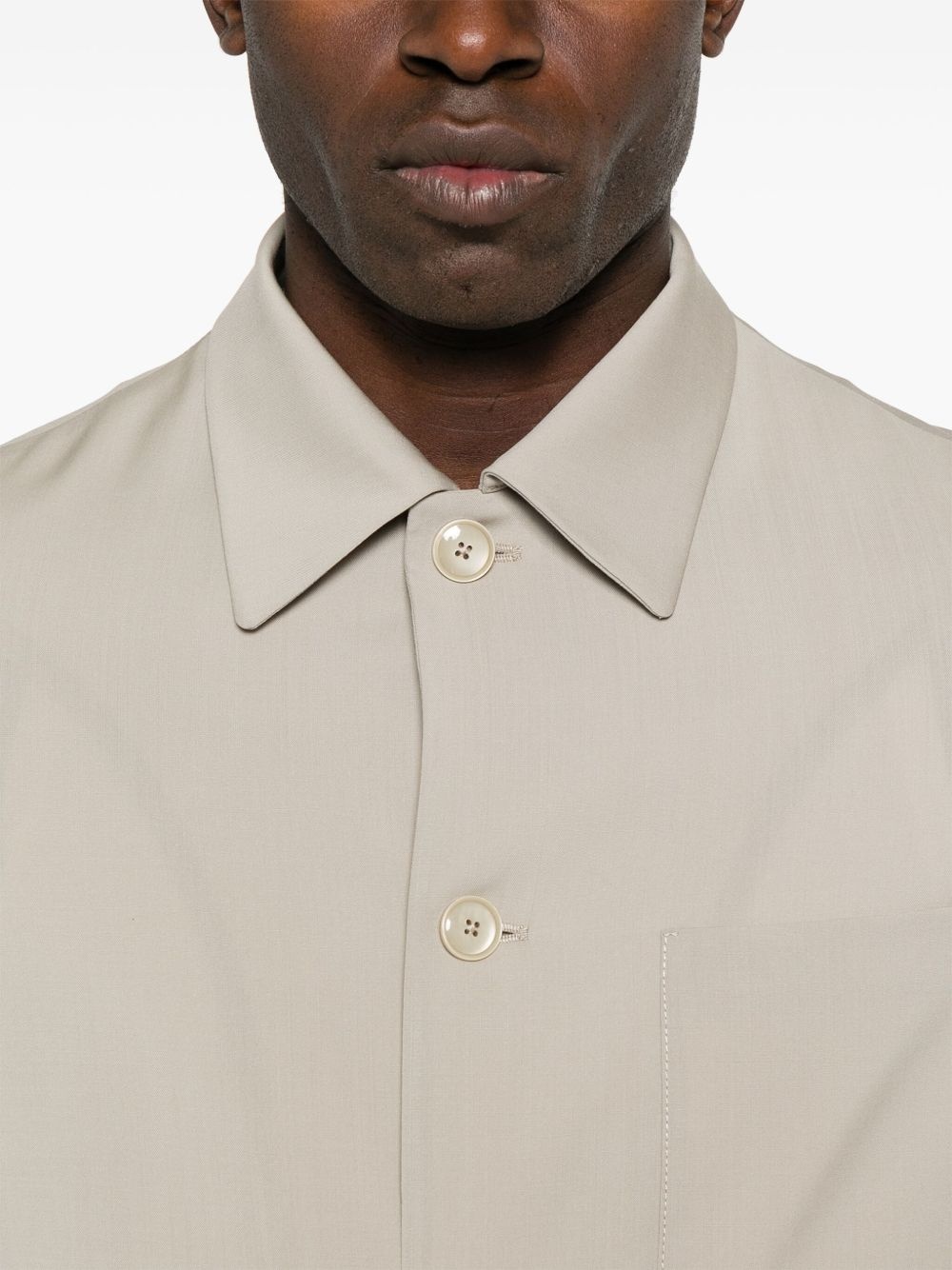 virgin-wool shirt - 5