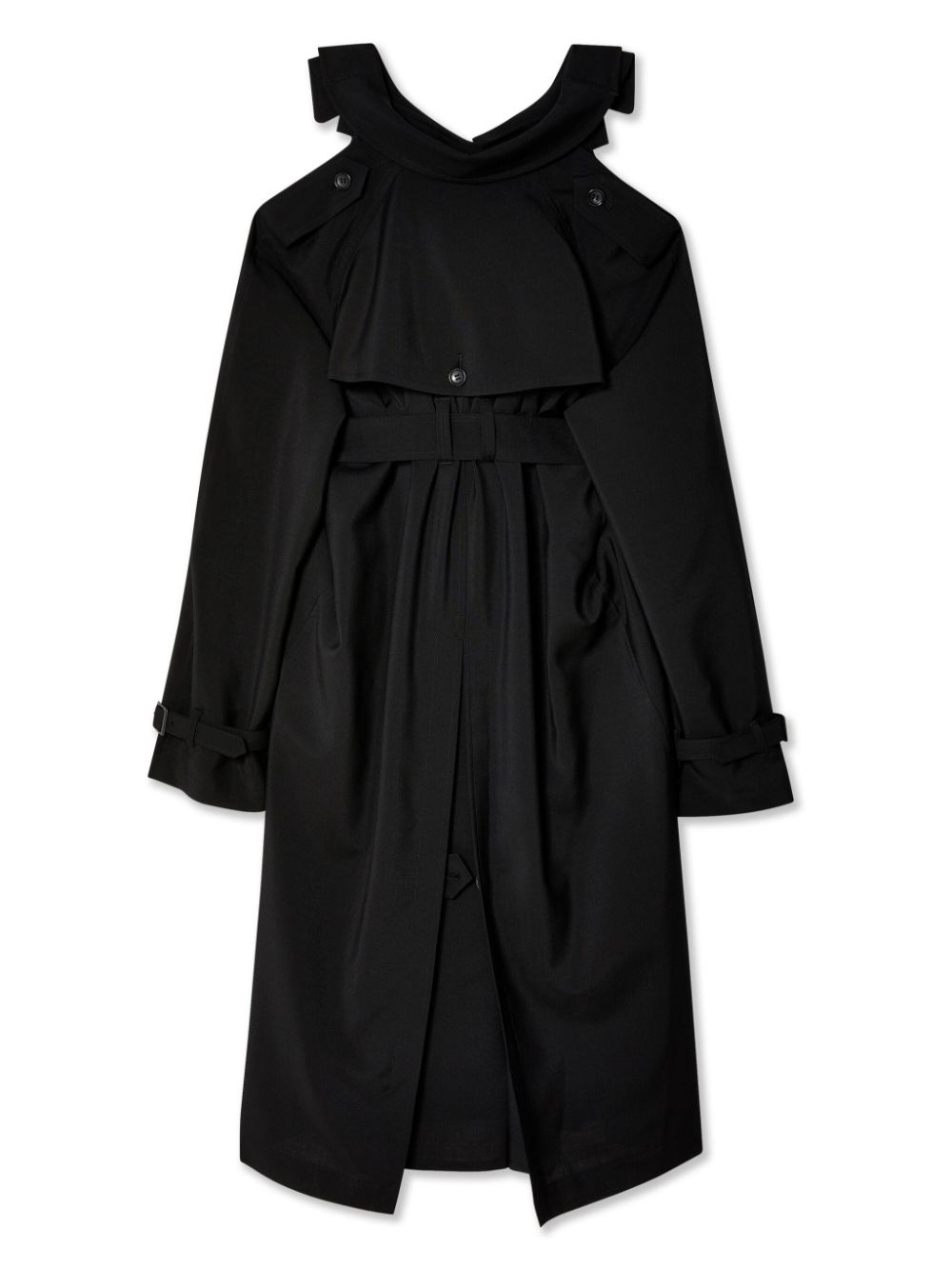 trench midi dress - 2