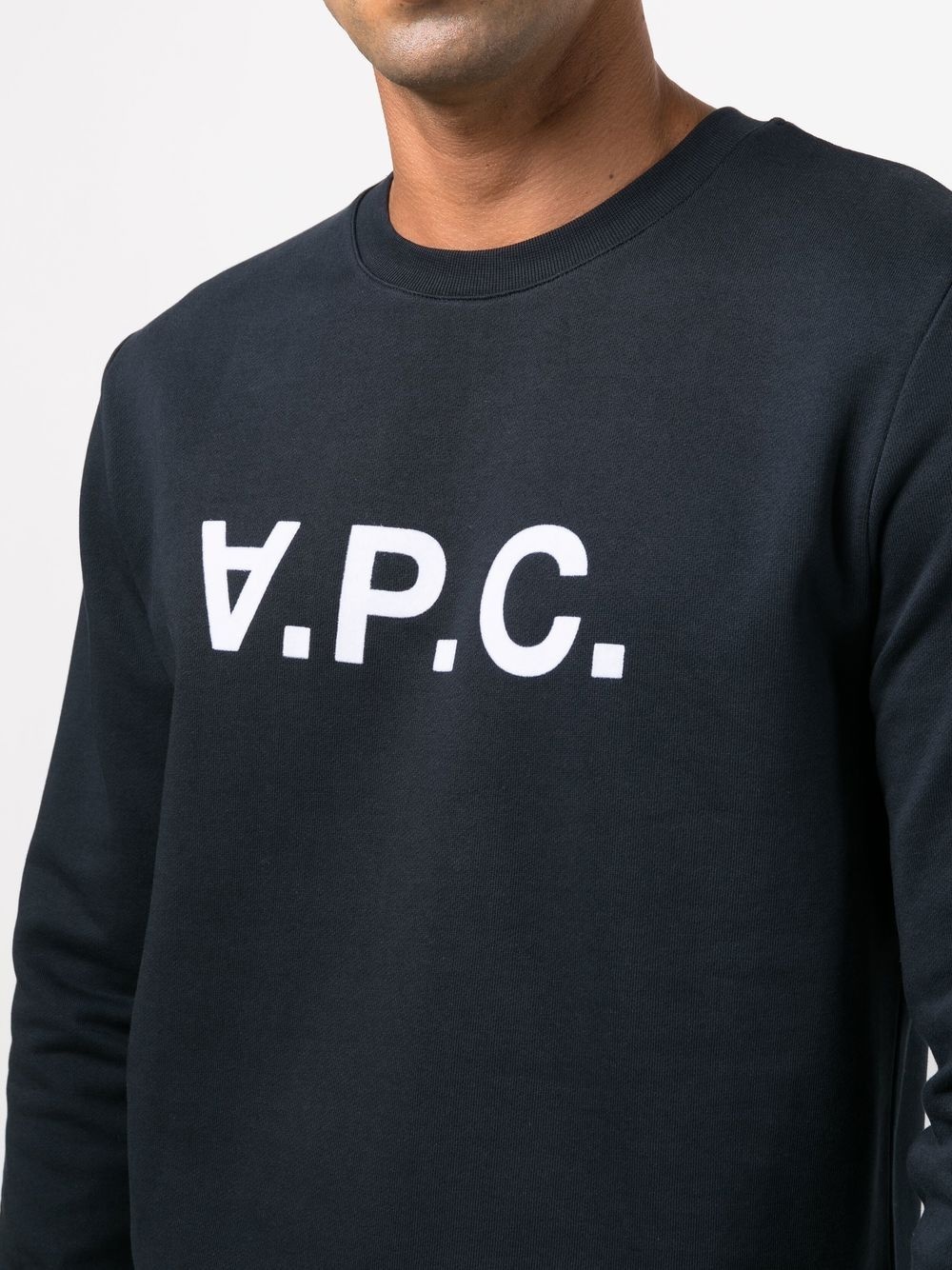 logo-print crew-neck sweatshirt - 5