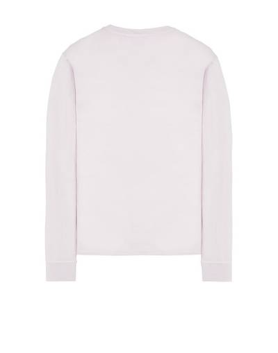 Stone Island 22713 GARMENT-DYED COTTON JERSEY  PINK QUARTZ outlook