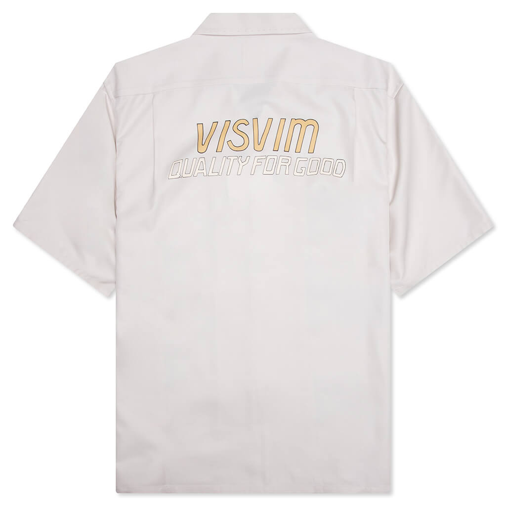 KEESEY SP SHIRT S/S - OFF WHITE - 2