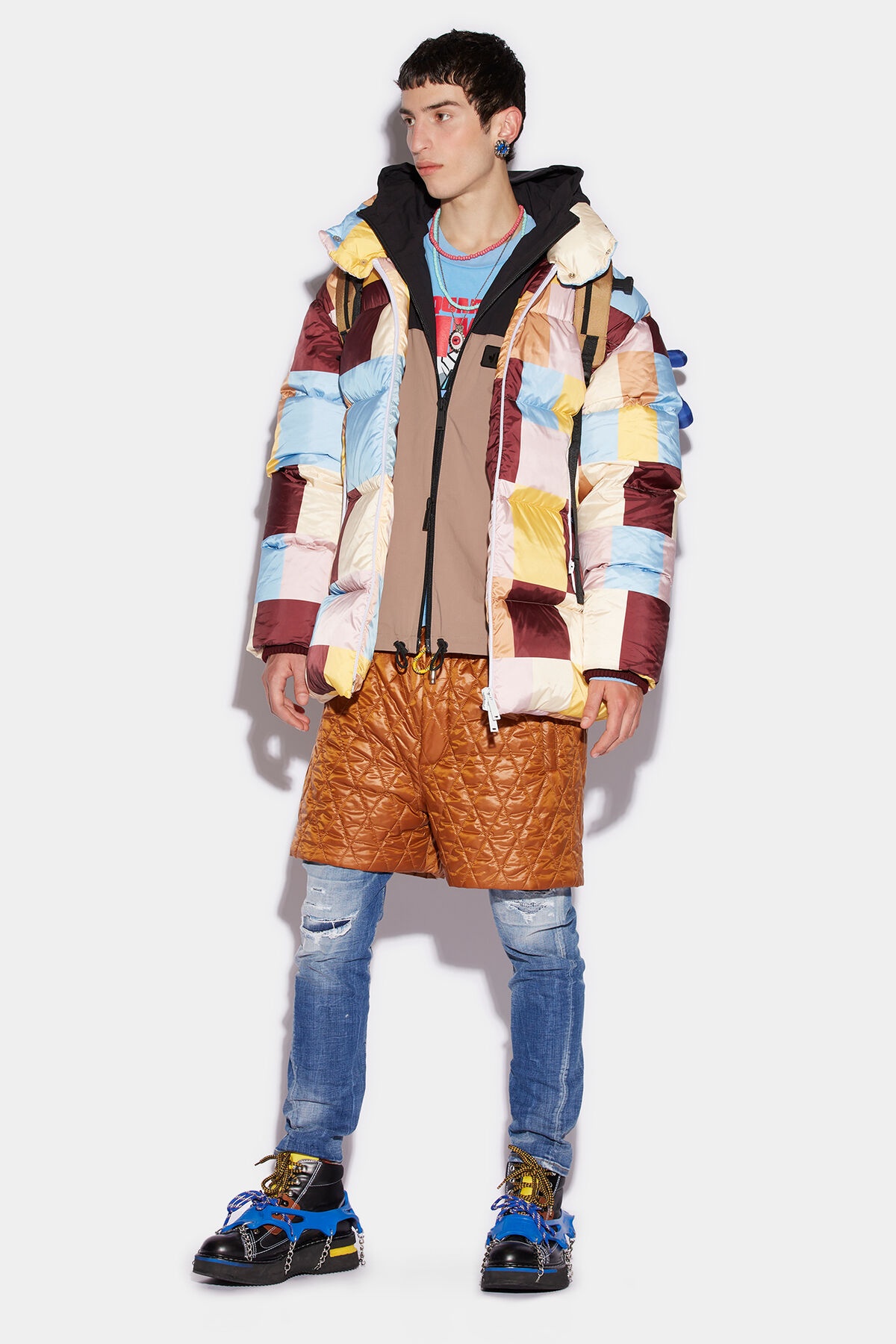 PASTEL TILES PUFFER - 5