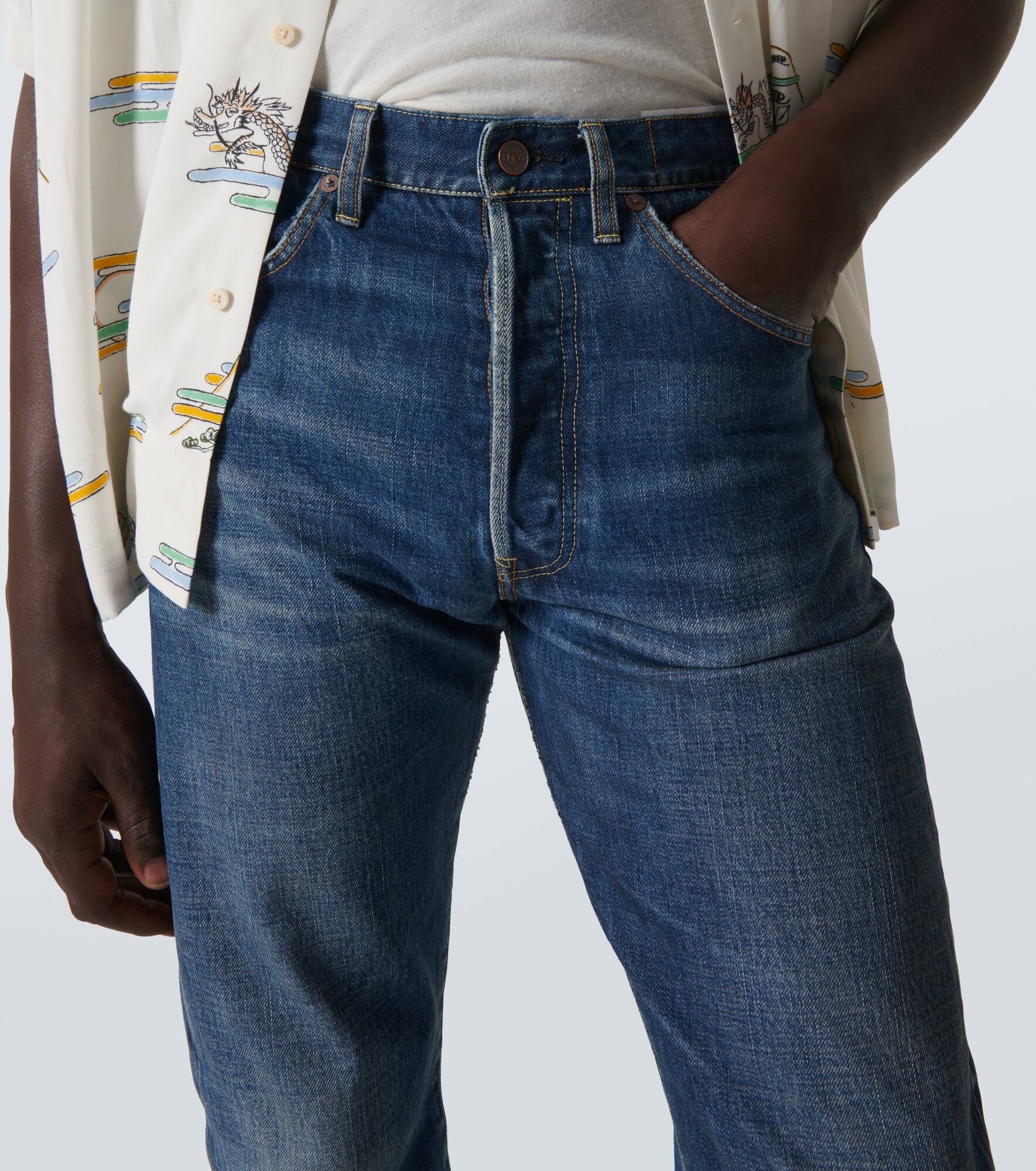 Social Sculpture 00 straight jeans - 5