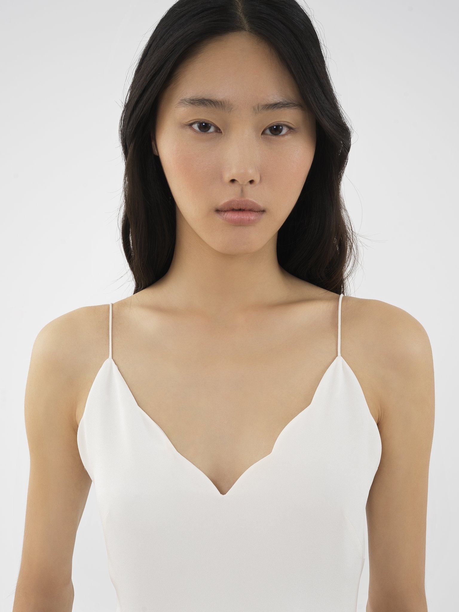 SLEEVELESS LONG FLARED DRESS - 7