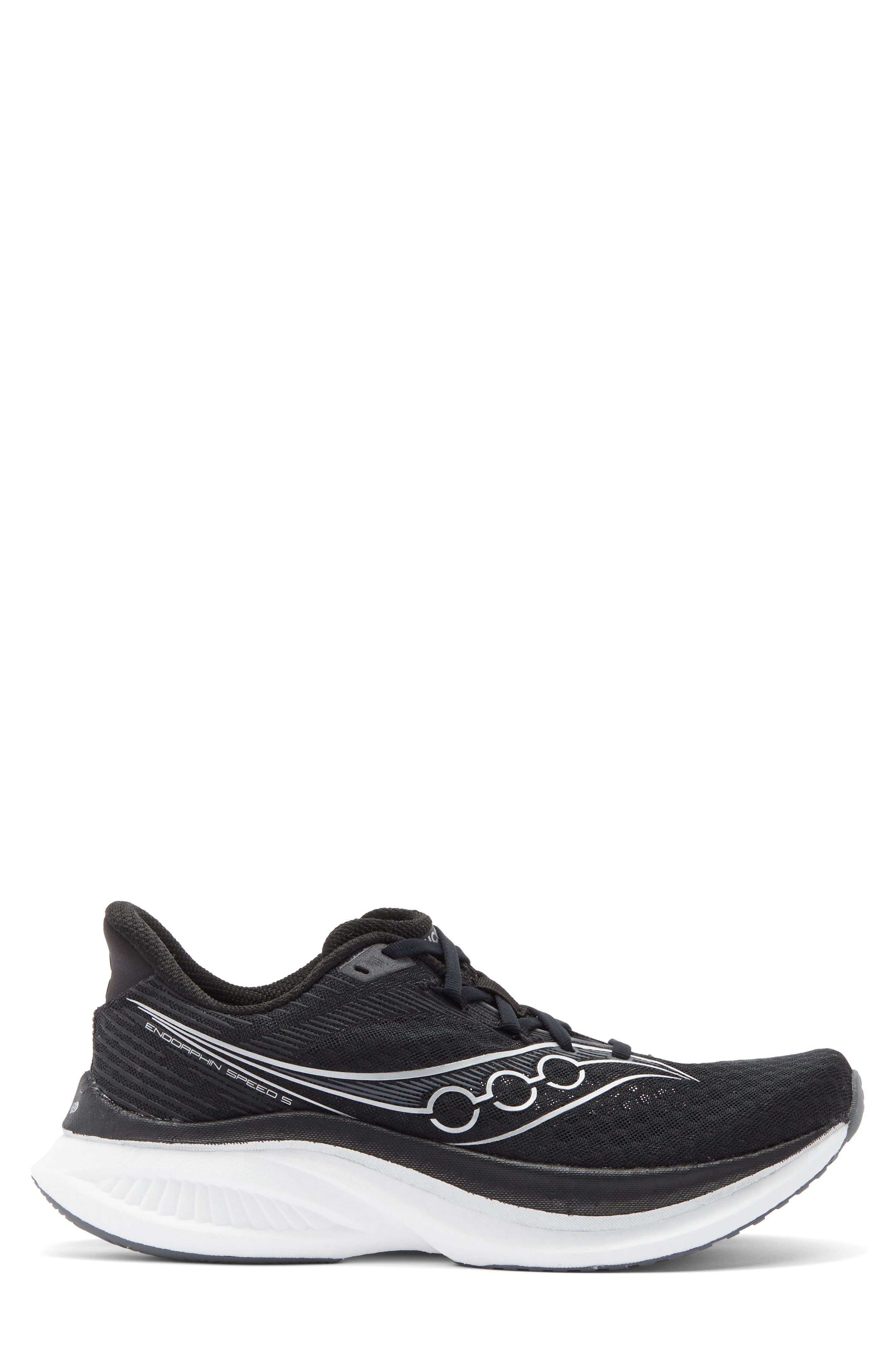 Saucony Endorphin Speed 5 Running Shoe in Black/White at Nordstrom - 3