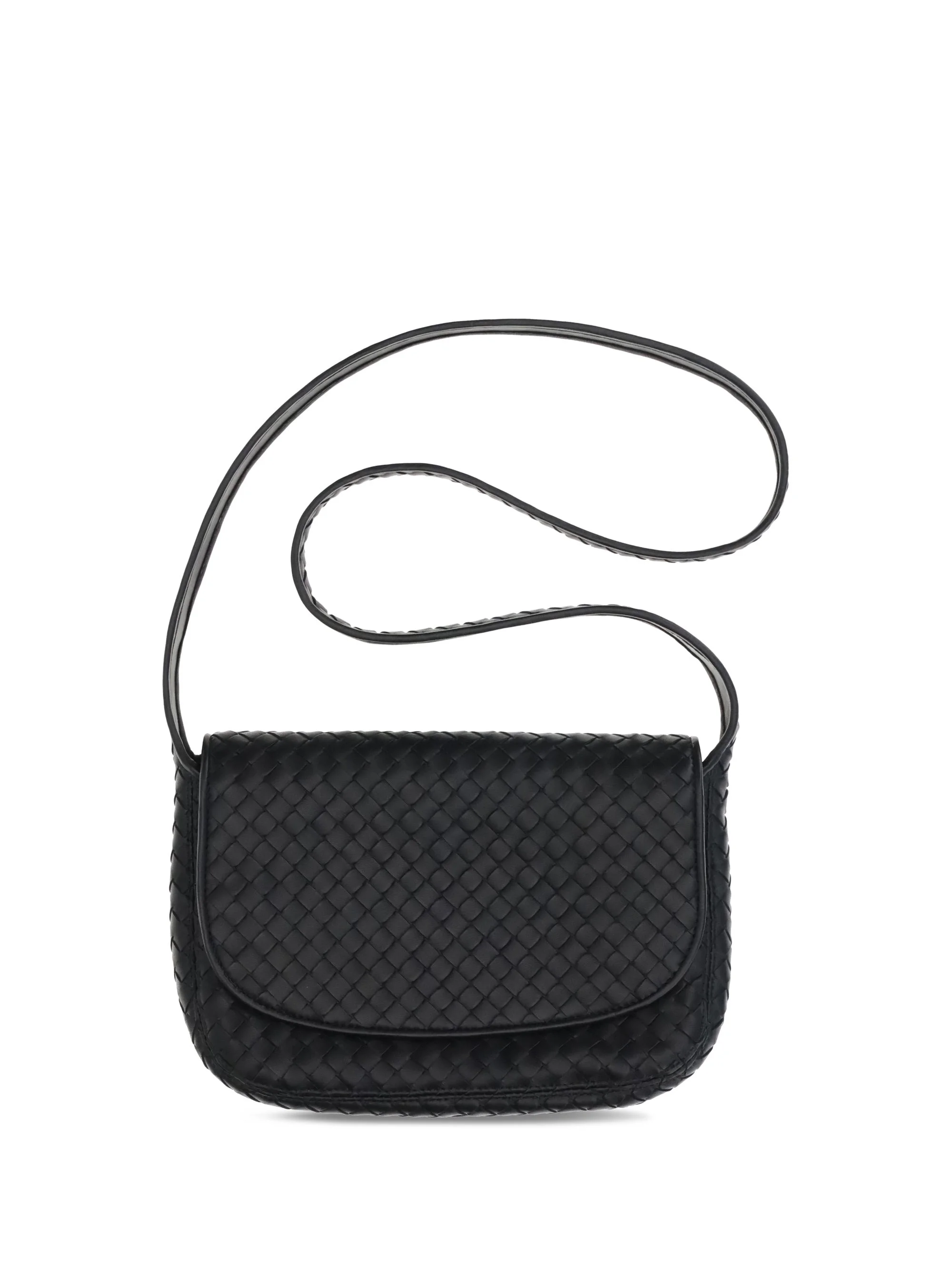 Bottega Veneta Men Woven Leather Shoulder Bag - 1